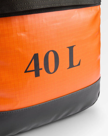 Roamer Recycled 40L Duffel Bag - Sunrise Orange - Flatlay