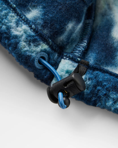 Fairbanks Recycled Sherpa Gilet - Frost Rich Navy - Flatlay