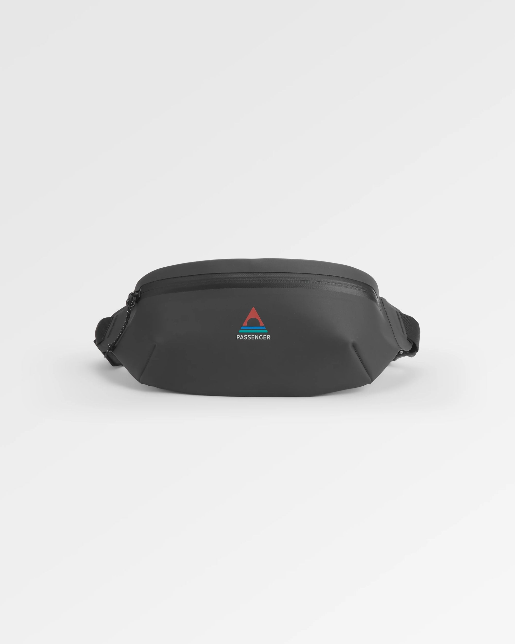 Tide Recycled Nylon Hip Pack - Black - Flatlay