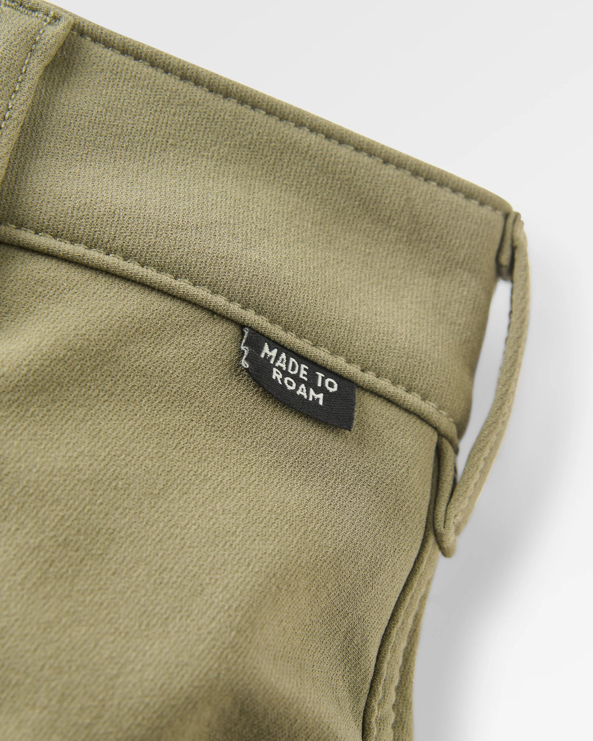 Jasper Outdoor Hybrid Trouser - Dusty Olive - Flatlay