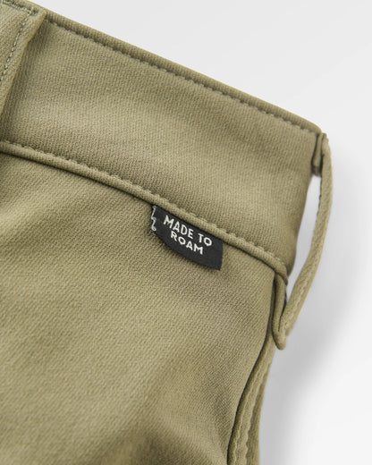 Jasper Outdoor Hybrid Trouser - Dusty Olive - Flatlay