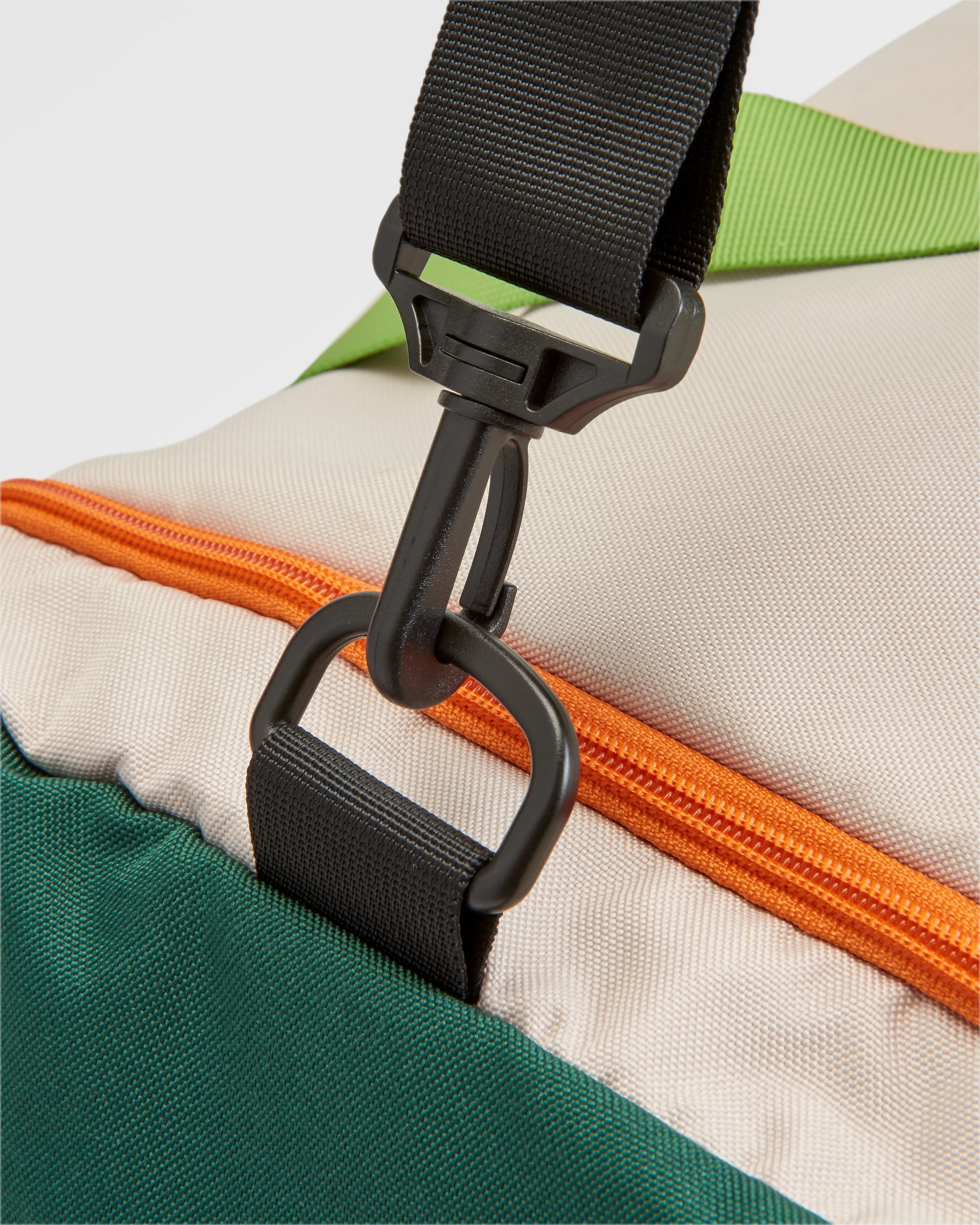 Boondocker Recycled 30L Duffel - Rain Forest Orange Multi - Flatlay