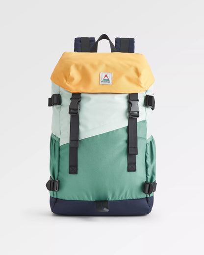 Boondocker Recycled 26L Backpack - Surf Spray Multi - Flatlay