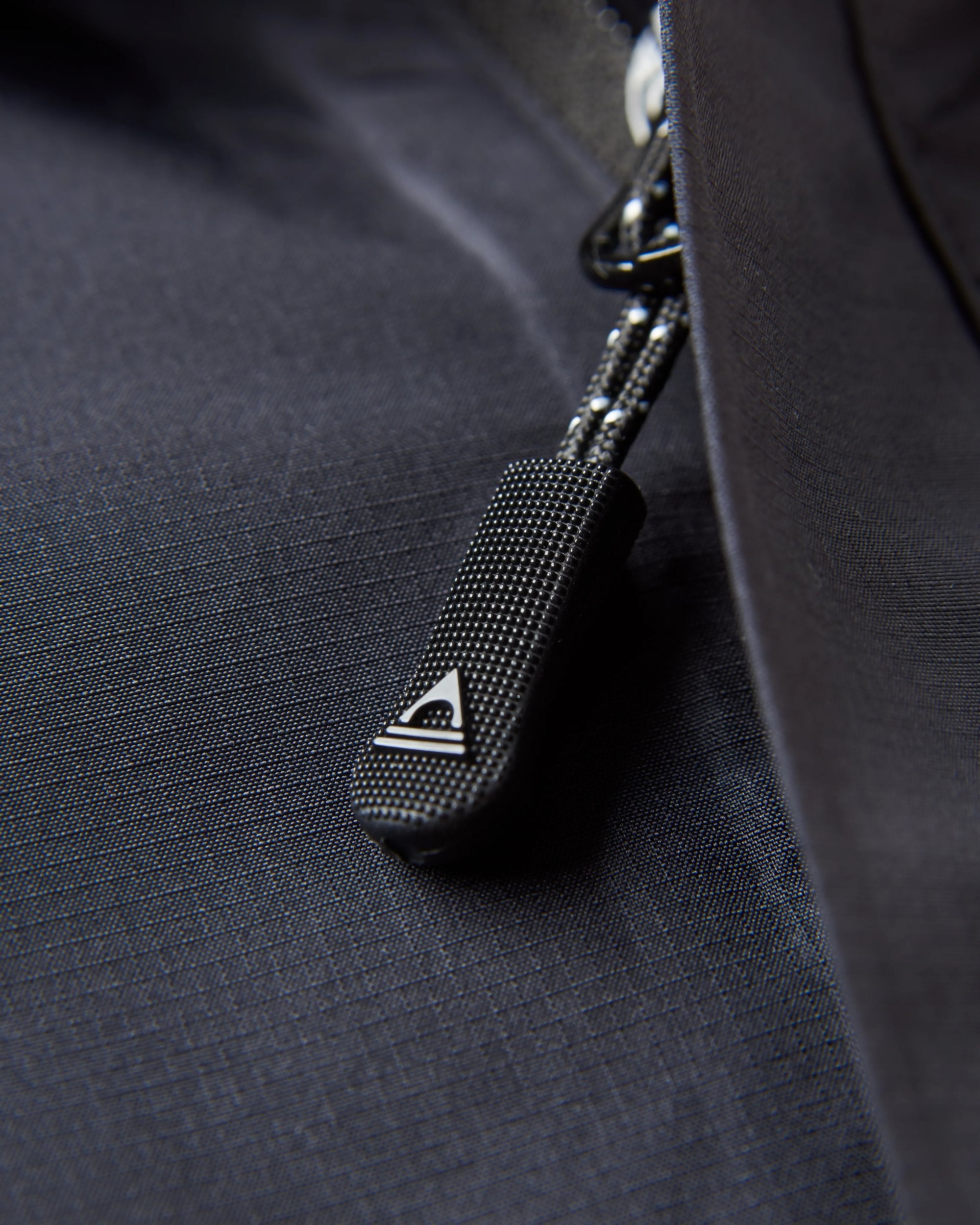 Trailscape Men's Recycled Waterproof Jacket - Black/Khaki - Flatlay