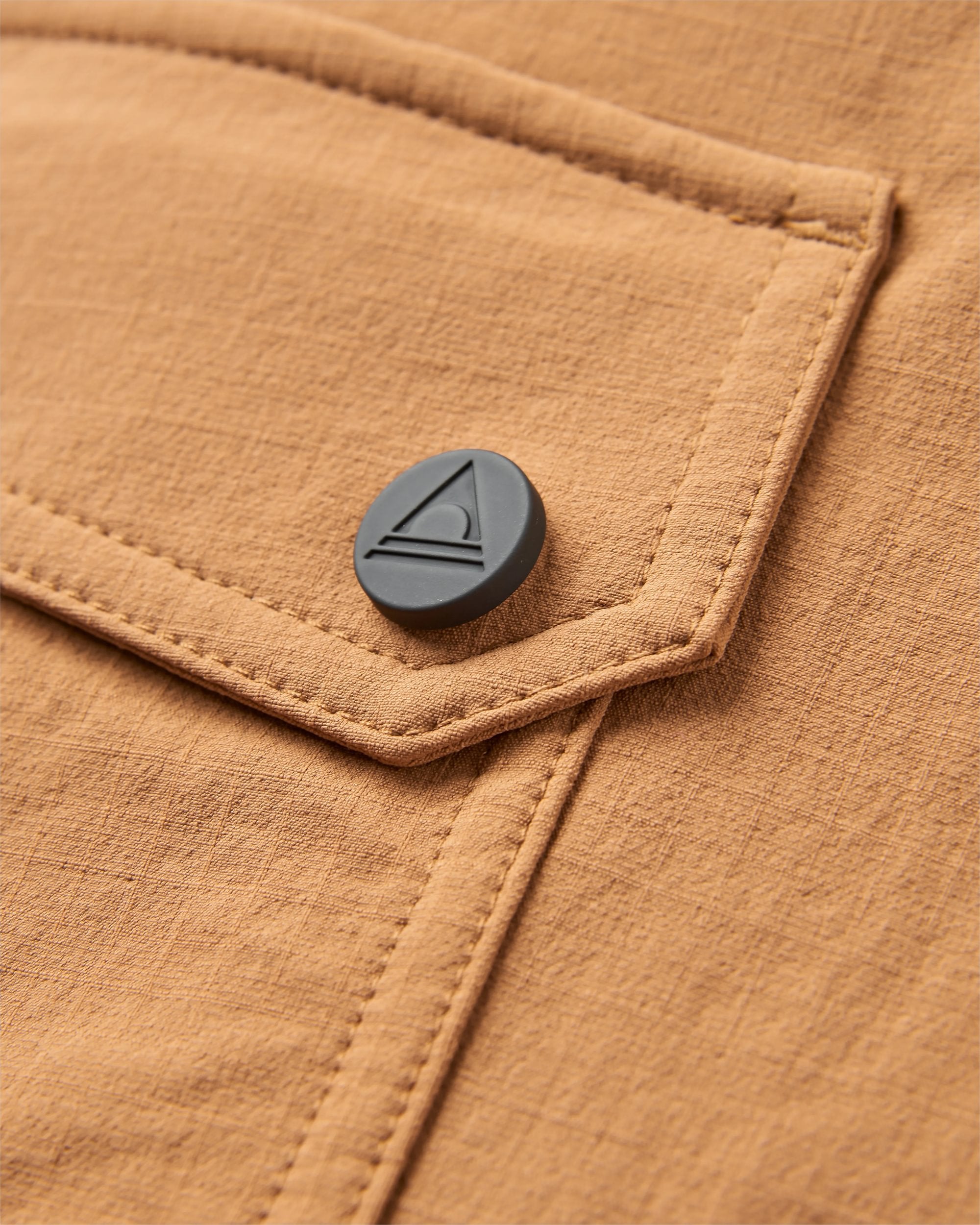 Stride Recycled Active Trail Short - Toffee - Flatlay