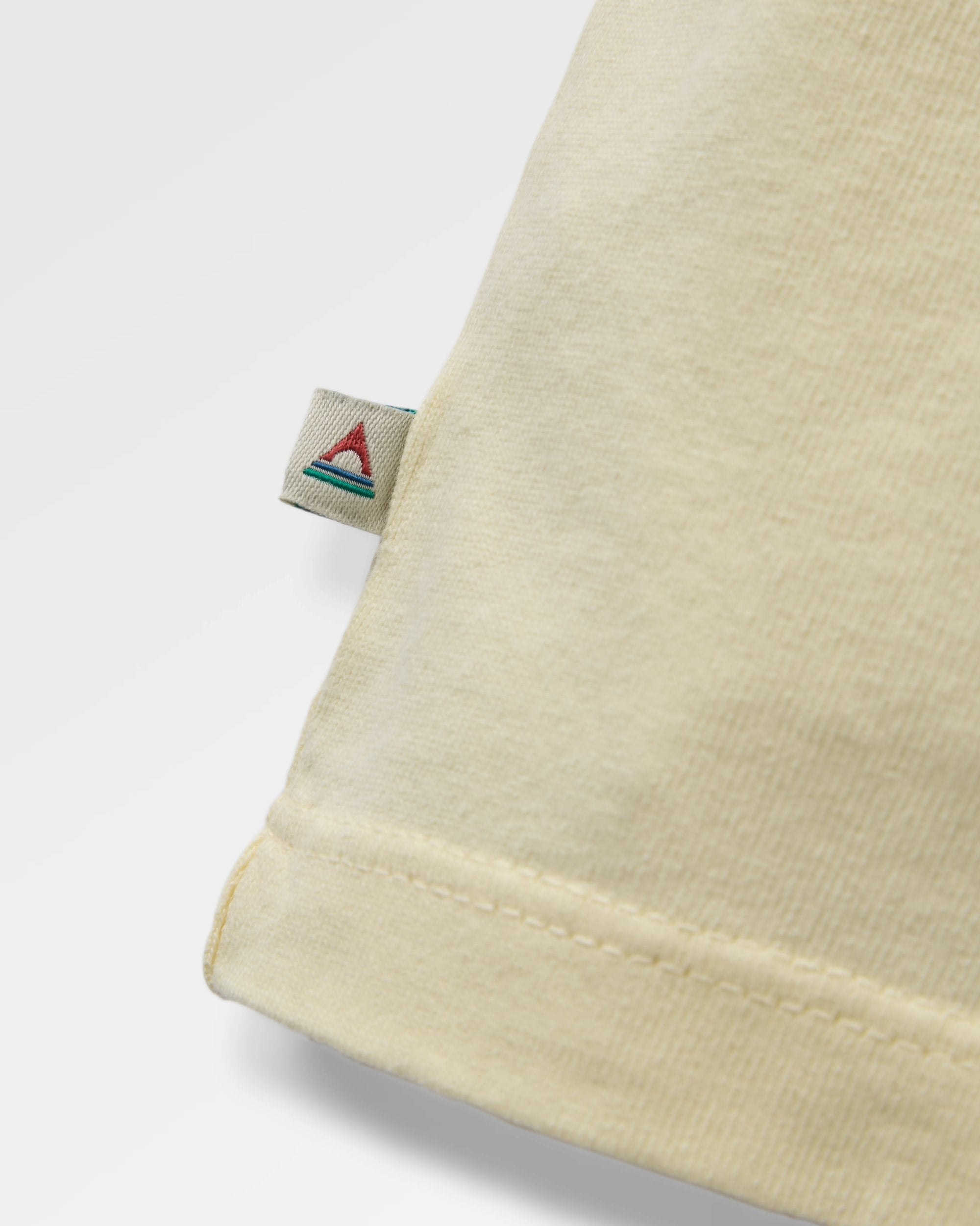 Passenger T-Shirt - Pale Yellow - Flatlay