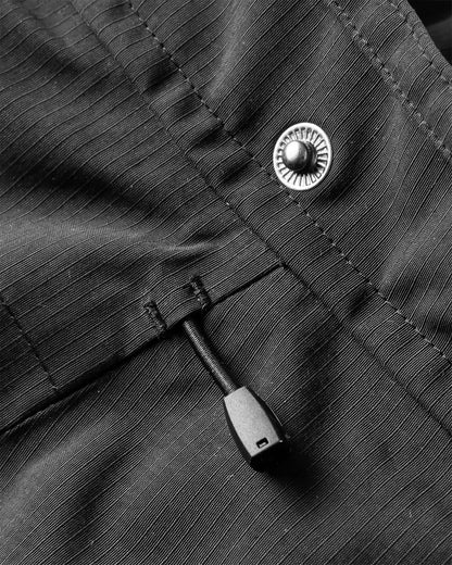 Explorer Waterproof Down Parka - Black - Flatlay