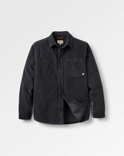 Backcountry Cord Shirt - Faded Black - Flatlay