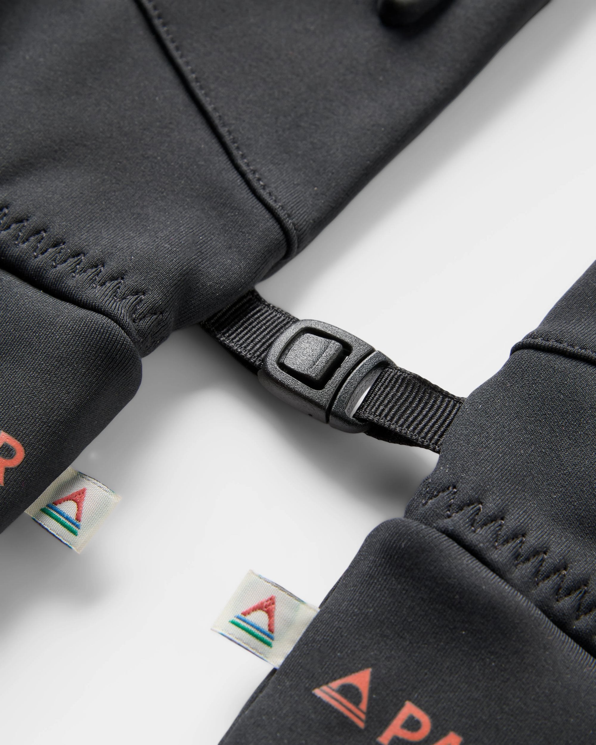 Jacks Touch Screen Gloves - Black - Flatlay