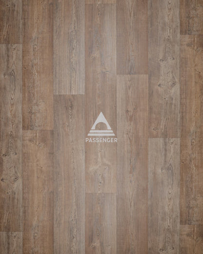 Overlook Recycled Grid Polar Fleece - Green Spruce/Grey Marl - 