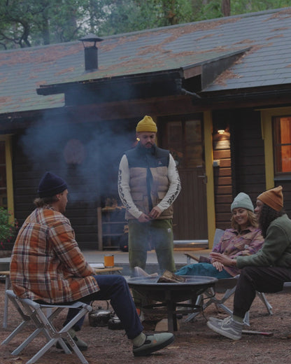 Baltic Recycled Insulated Gilet - Caramel/Black - 