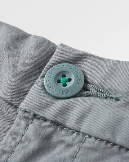 365 Light Organic Cotton Trouser - Storm Grey - Flatlay