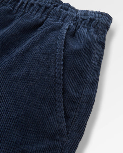 Drifter Cord Short - Rich Navy - Flatlay