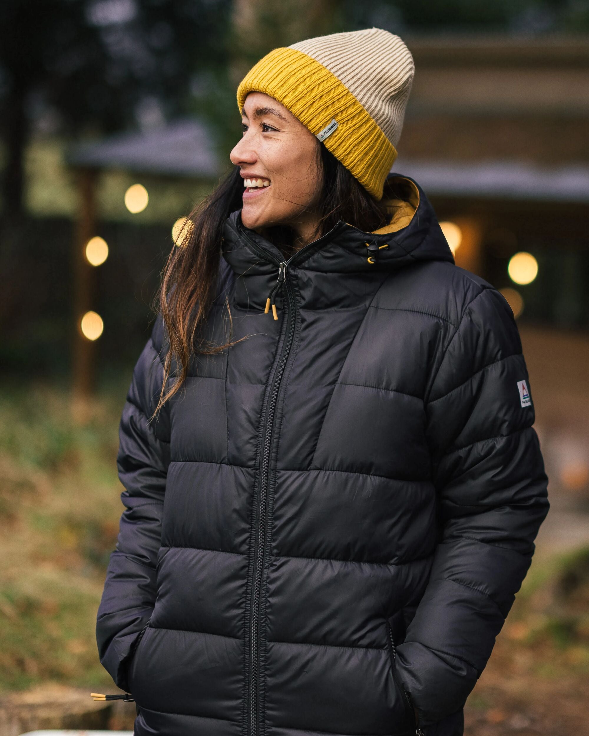 Kai Recycled Insulated Jacket - Black - Lifestyle