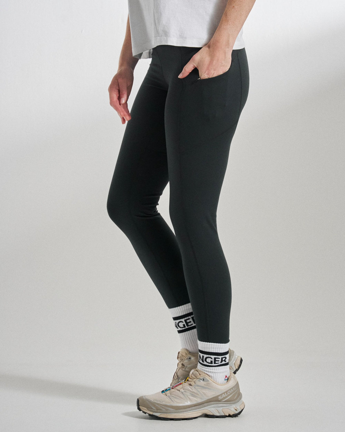 Solscape Active Legging - Black - Studio Model