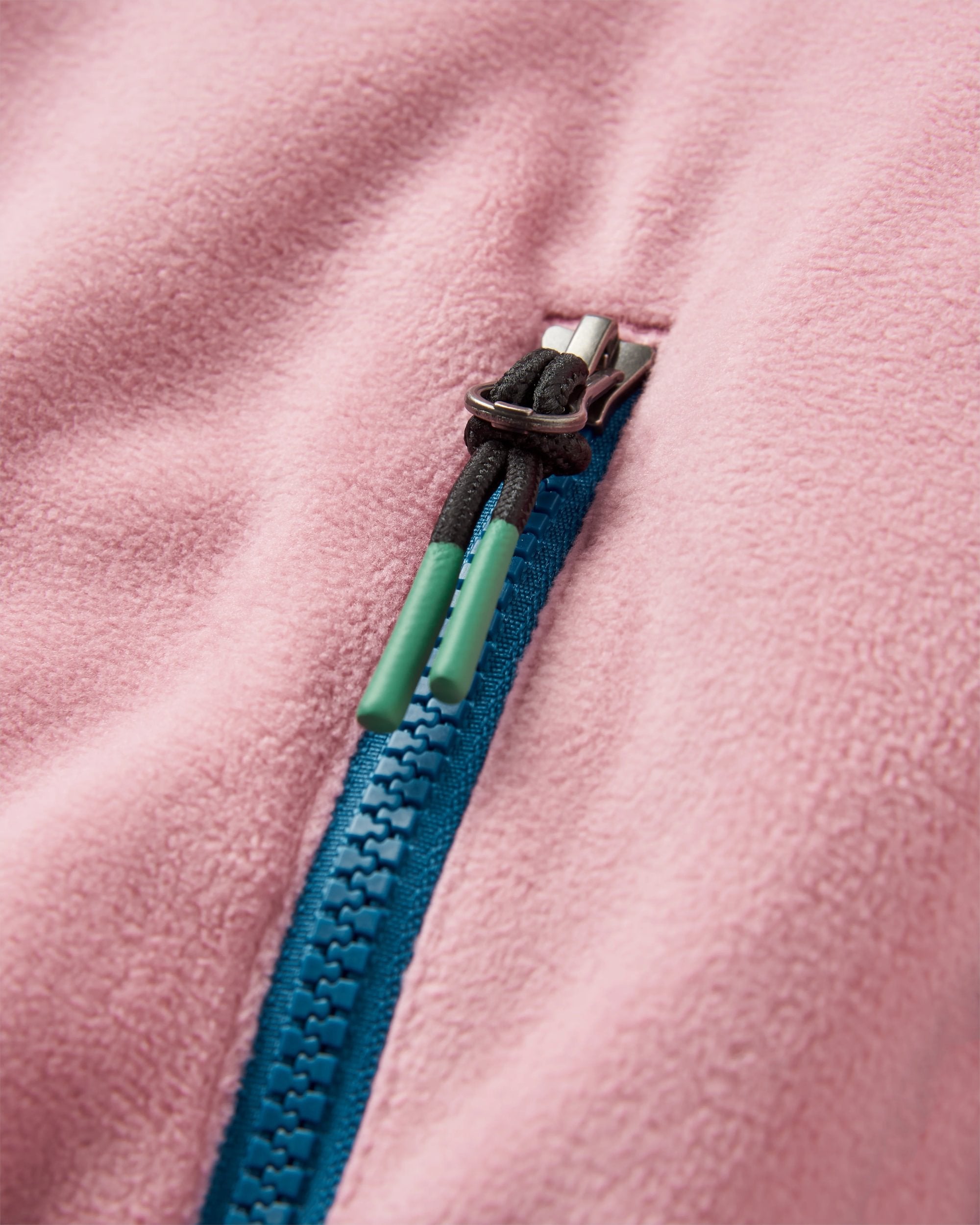 Ayla Recycled Micro Polartec® Fleece - Pink Haze - Flatlay
