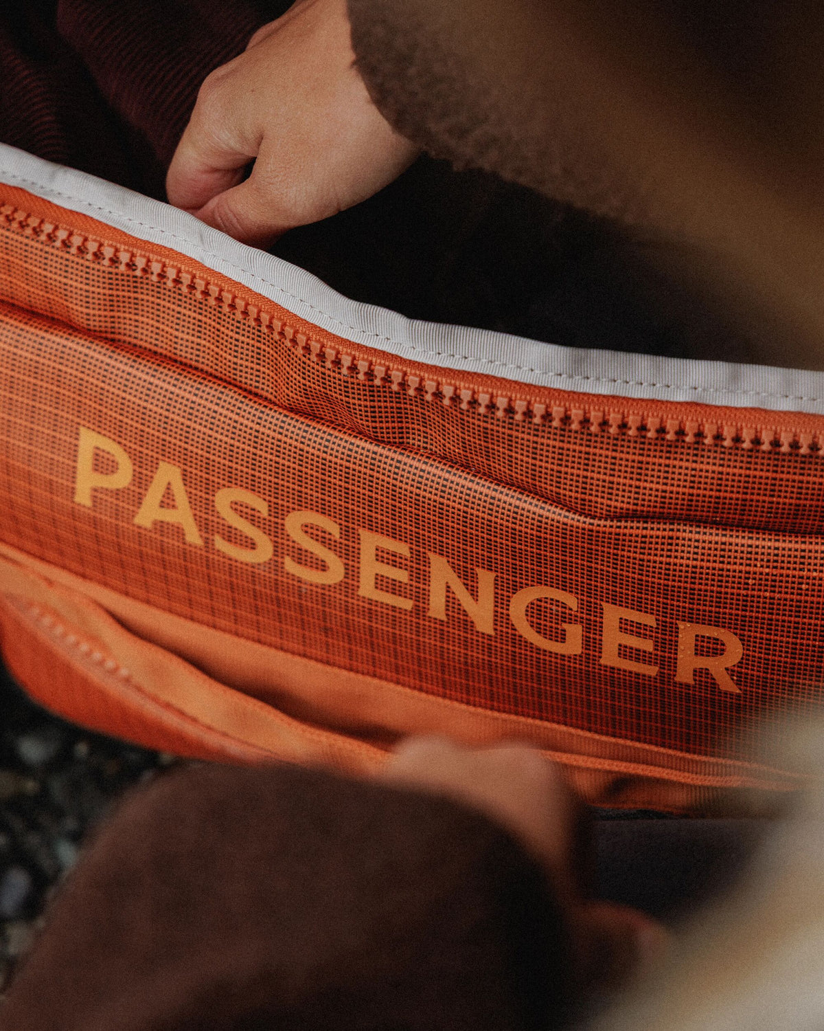 Roamer 60L Split Duffel Bag - Sunrise Orange - Lifestyle