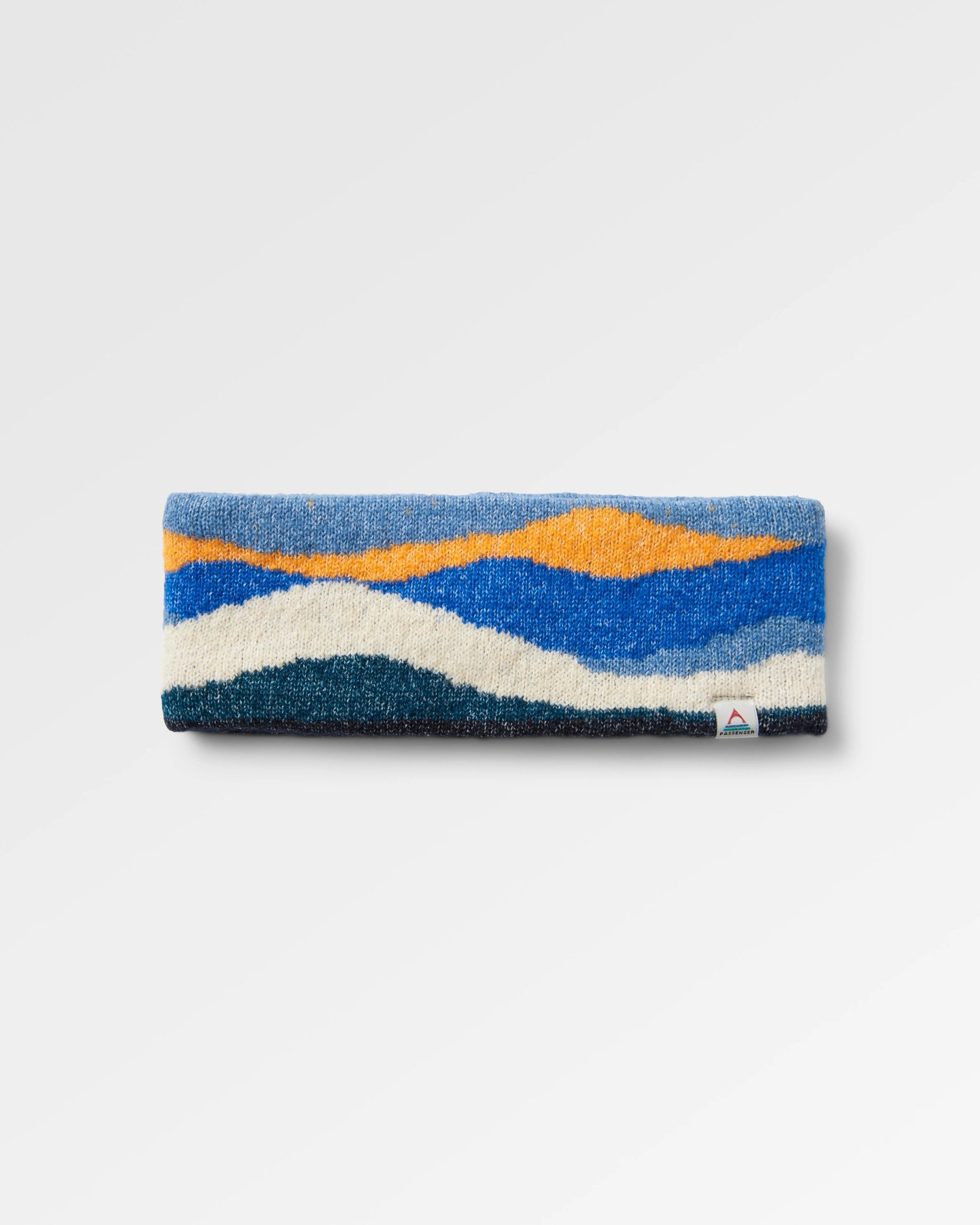 Scenic Recycled Headband - Scenic Orange - Flatlay