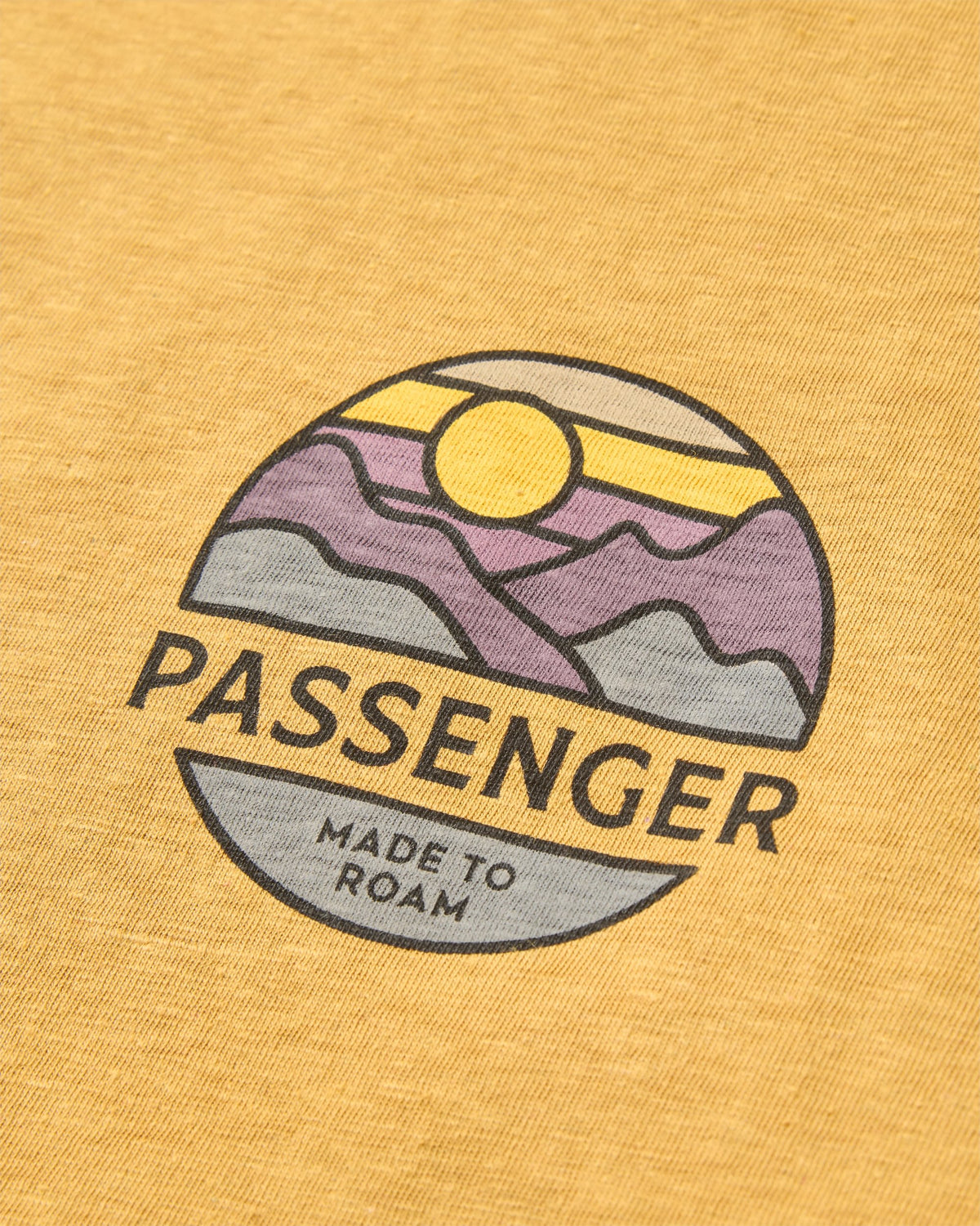Laidback Relaxed Fit T-Shirt - Dusty Ochre - Flatlay