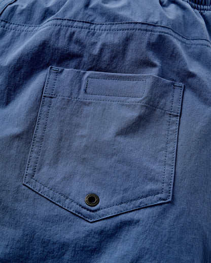Drifter Beach Lined Short - Dark Denim - Flatlay