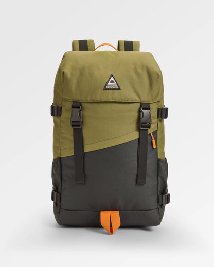 Boondocker 26L Backpack - Black/Khaki - Flatlay