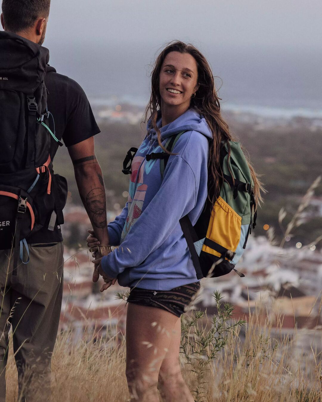 Live Wild Oversized Hoodie - Baja - Lifestyle
