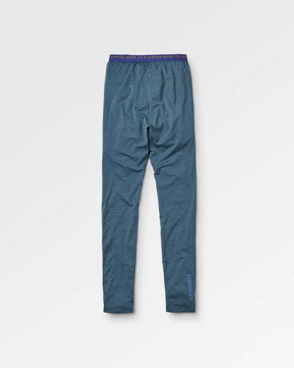 Snowscape Women's Merino Base Layer Bottom - Storm Grey - Flatlay
