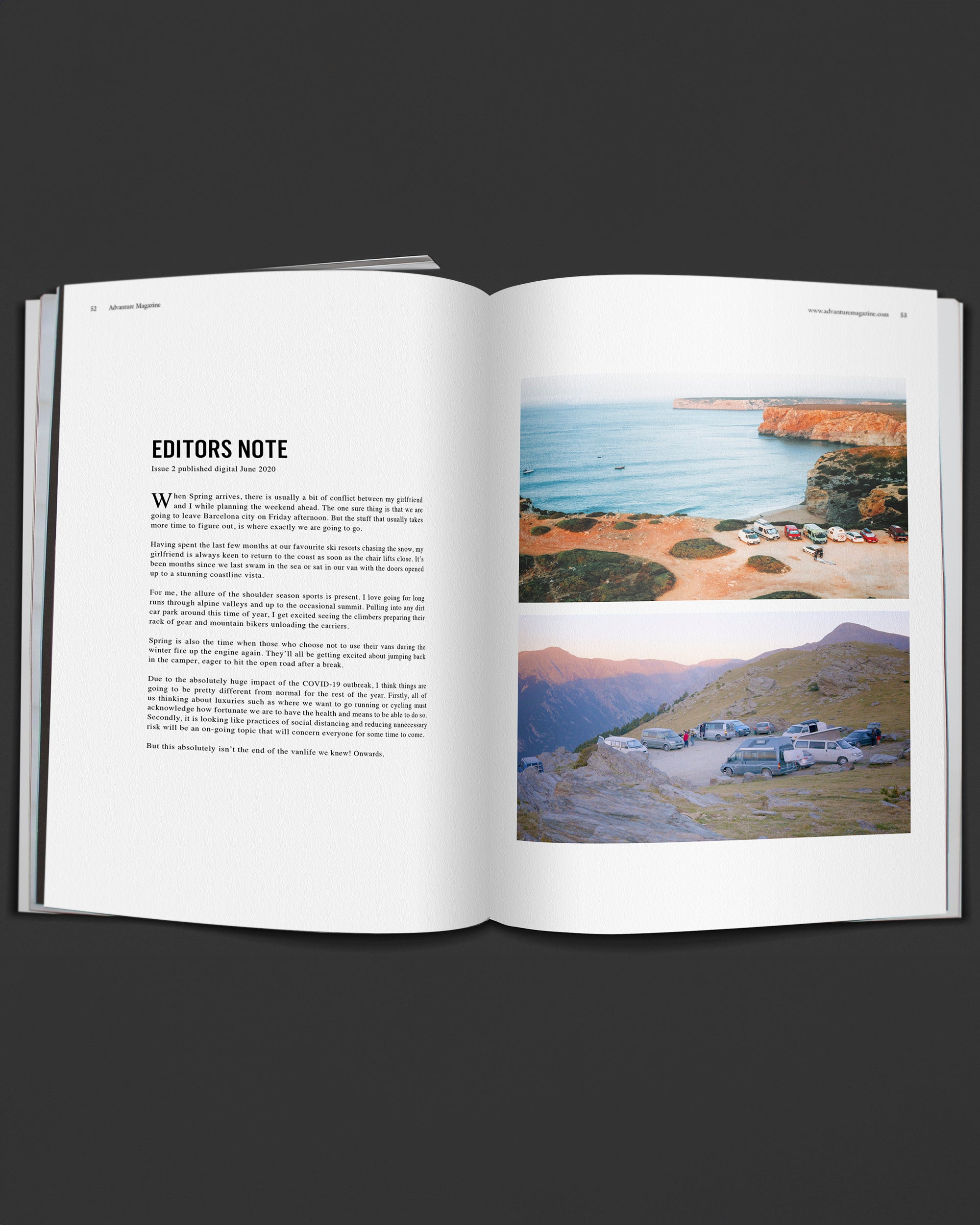 Advanture Magazine Special Edition issues 1-6 - Flatlay