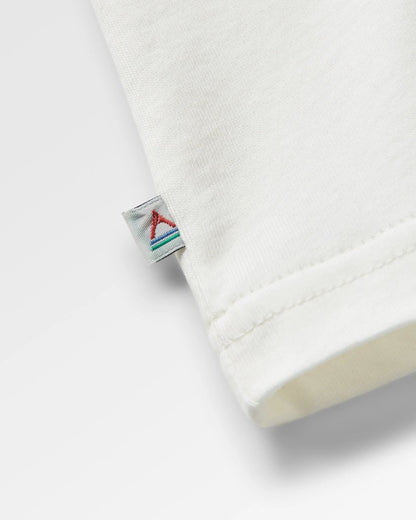 Sunsets Organic Cotton Vest - Marshmallow - Flatlay