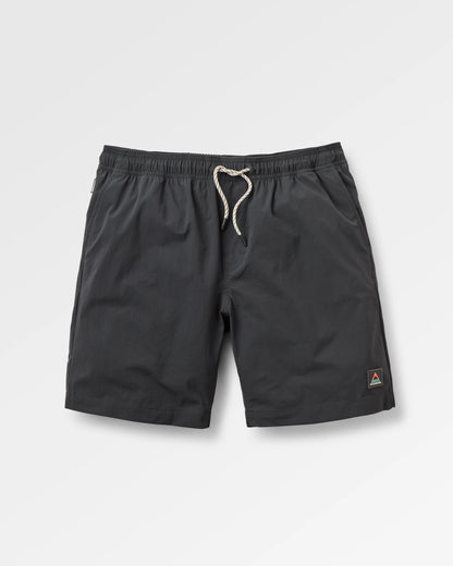 Drifter Beach Linerless Short - Black - Flatlay