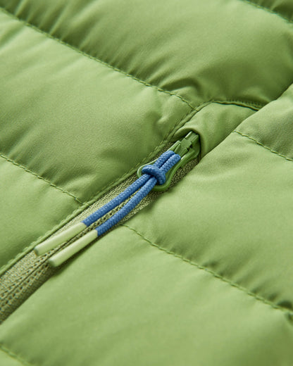 Northstar Down Recycled Vest -  Rich Navy/Pear Green/Arctic - Flatlay