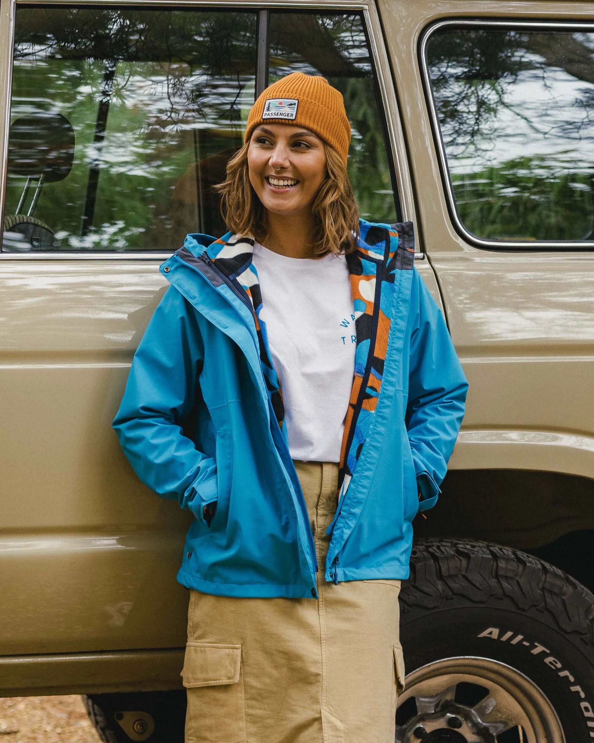 Breckenridge Recycled Waterproof 3 In 1 Jacket - Bluejay - Lifestyle