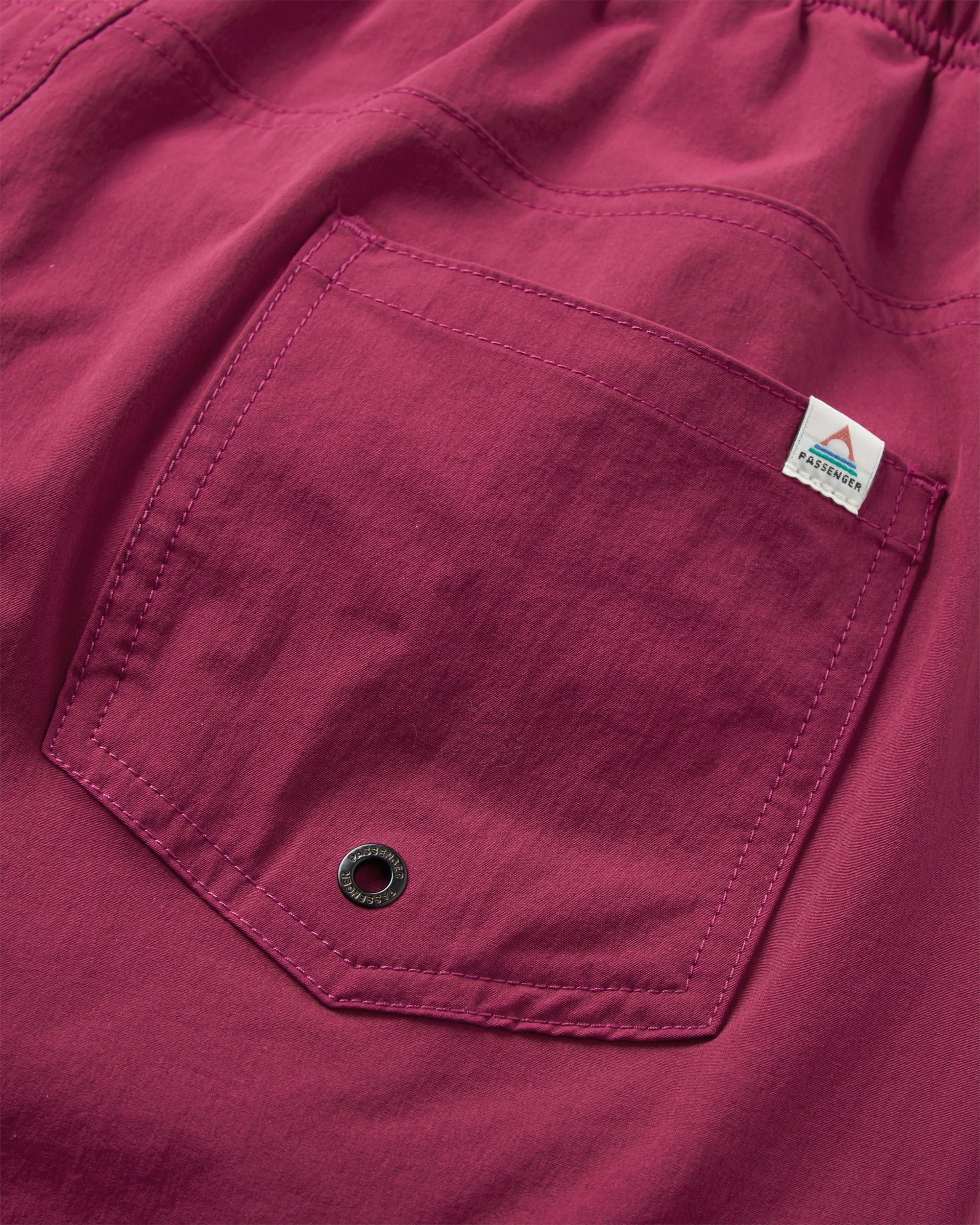 Drifter NetPlus® Swim Lined Short - Warm Berry - Flatlay