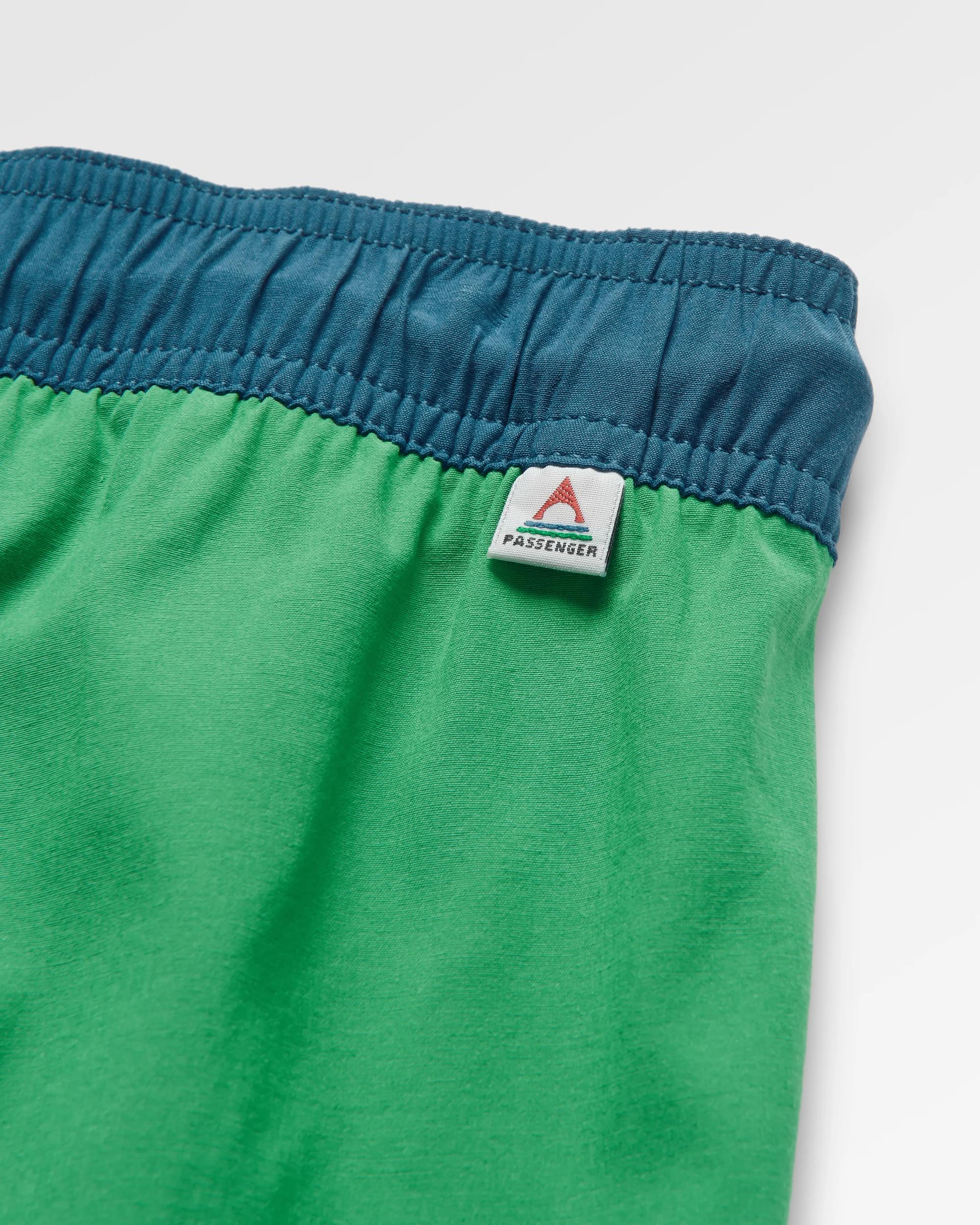 Way Out All Purpose Short - Green Spruce - Flatlay