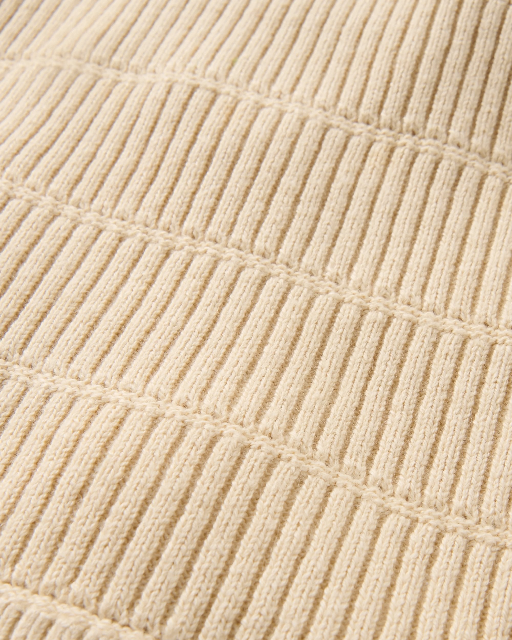 Nurture Organic Cotton Jumper - Faded Denim - Flatlay