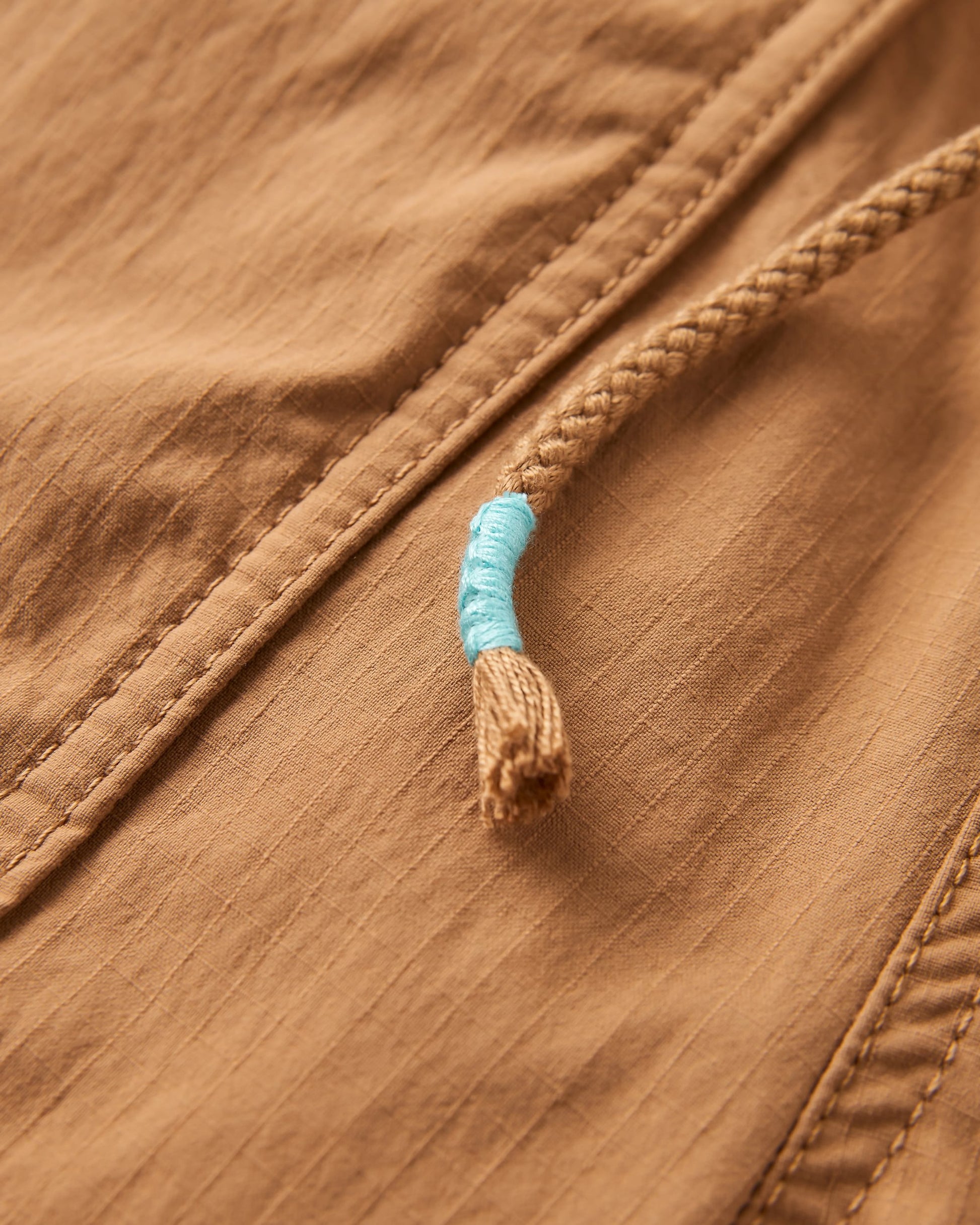 Hydrilla 'Light' Longer Line Ripstop Short - Toffee - Flatlay