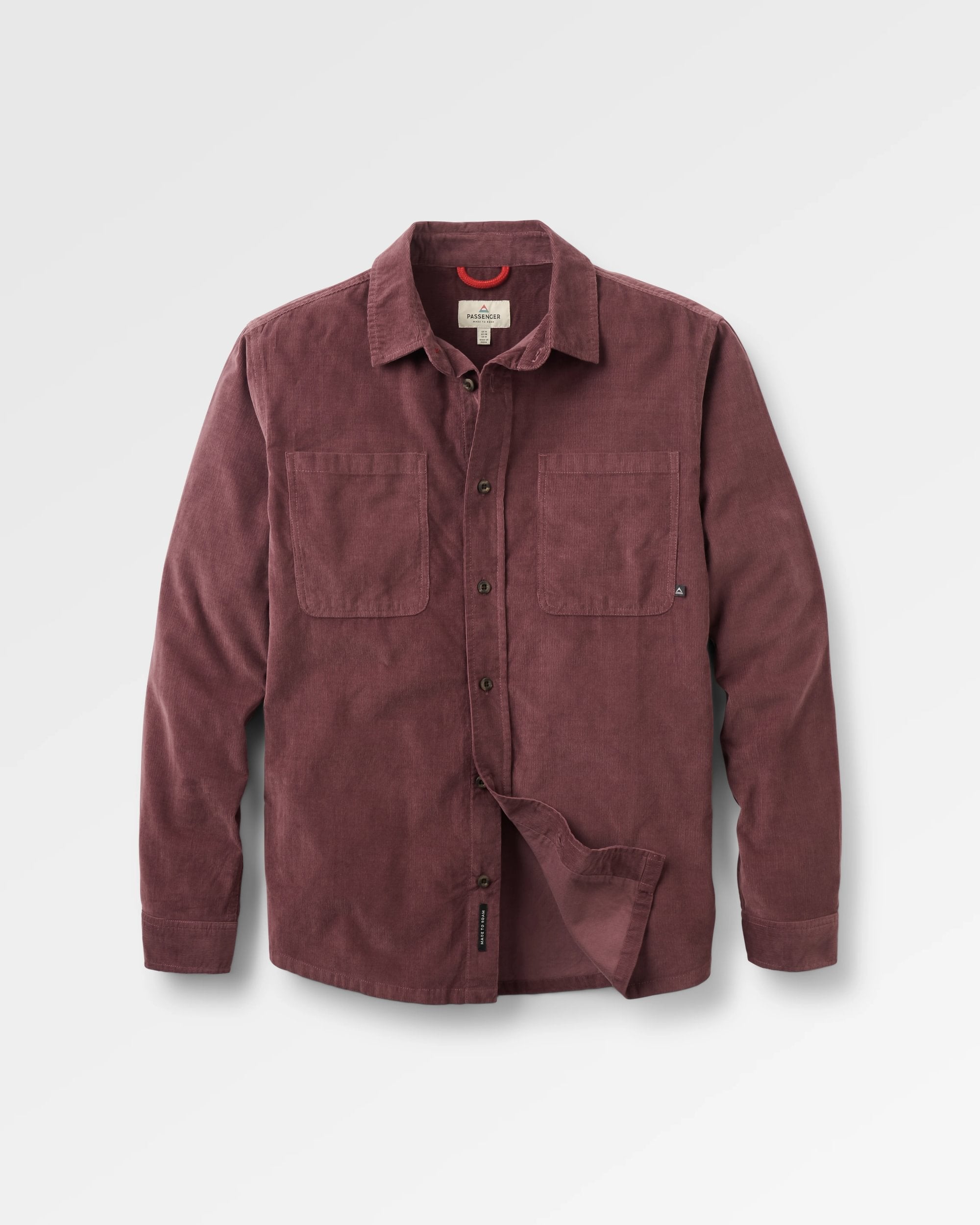 Backcountry Cord Light Shirt - Brambleberry
 - Flatlay