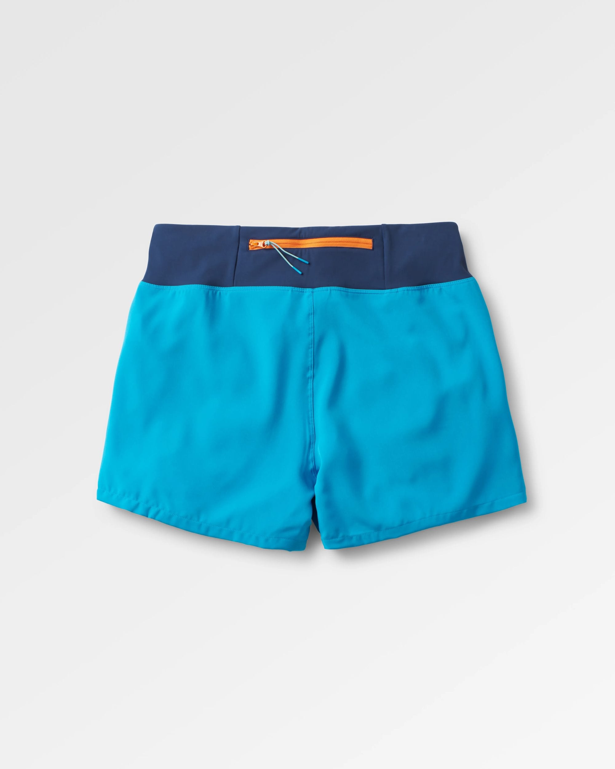 Roundtrip Recycled All Purpose Trail Short - Blue Pool - Flatlay