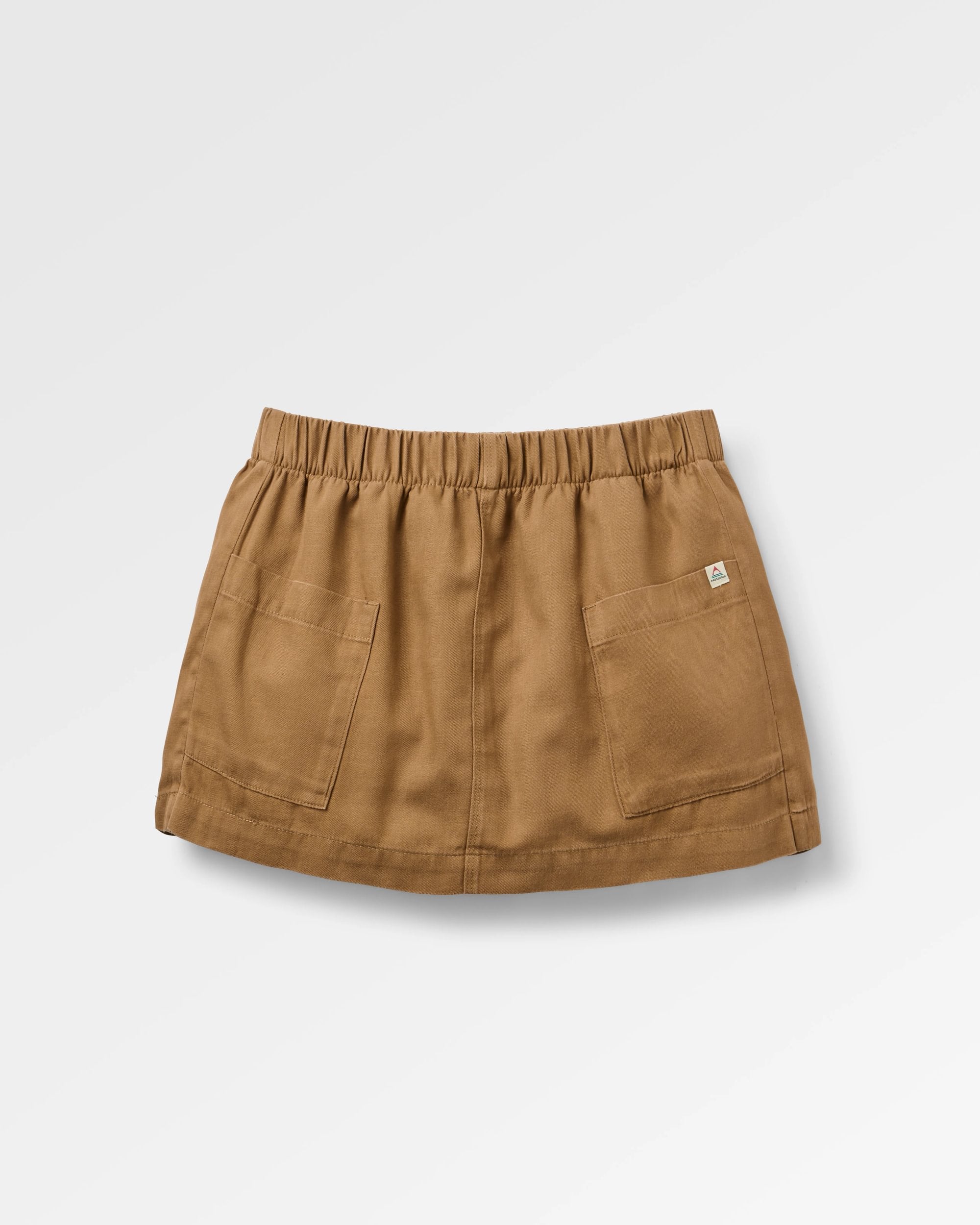 Whirl Lightweight Skort - Caramel - Flatlay