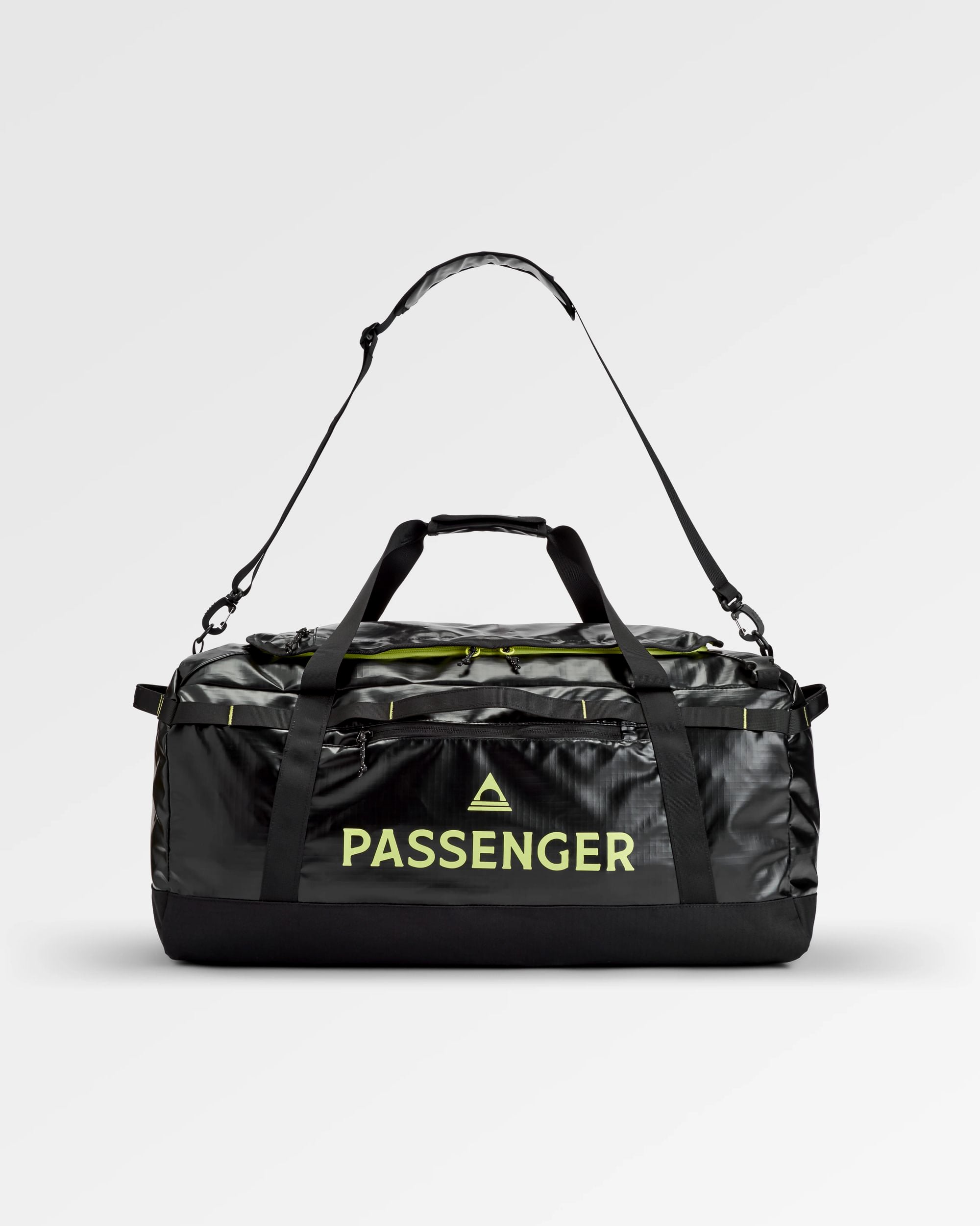 Roamer Recycled 80L Duffel Bag - Black - Flatlay