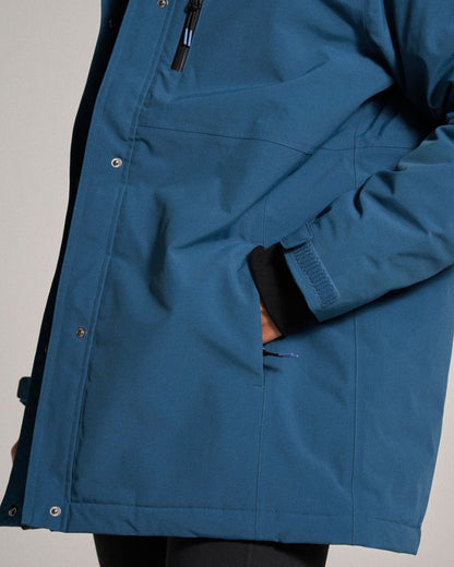 Cloudmont Waterproof Down Parka - Tidal Blue - Studio Model