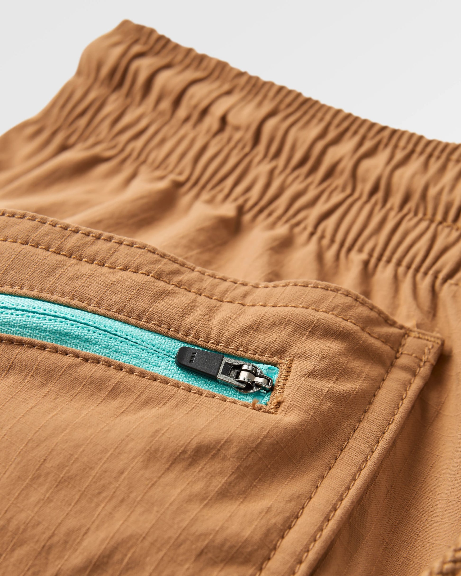 Hydrilla 'Light' Longer Line Ripstop Short - Toffee - Flatlay