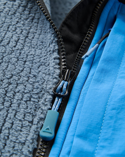 Venturescape Men's Recycled Vest - Storm Grey/ Black - Flatlay