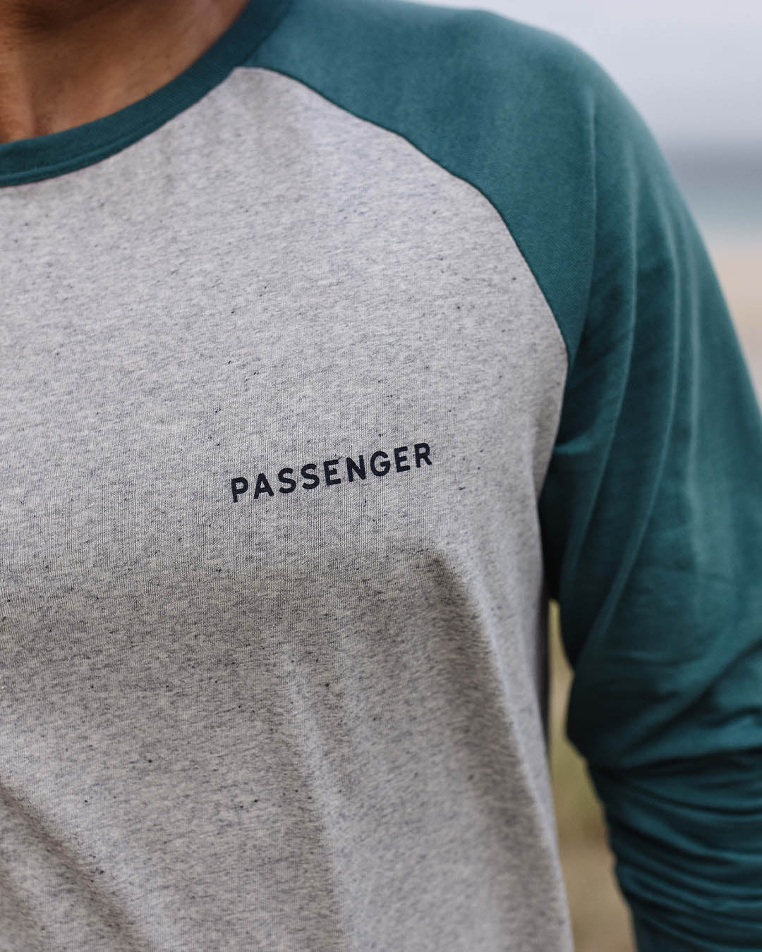 Made To Roam LS T-Shirt - Grey Marl - Lifestyle