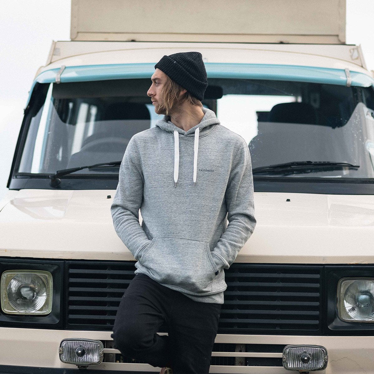 Made To Roam Hoodie - Grey Marl - Lifestyle