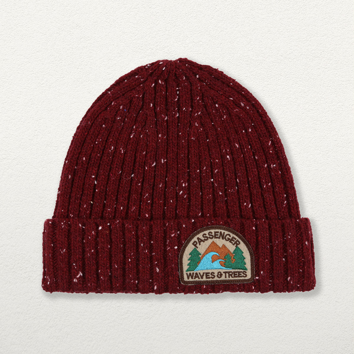 Katira Rib Knit Beanie - Russet