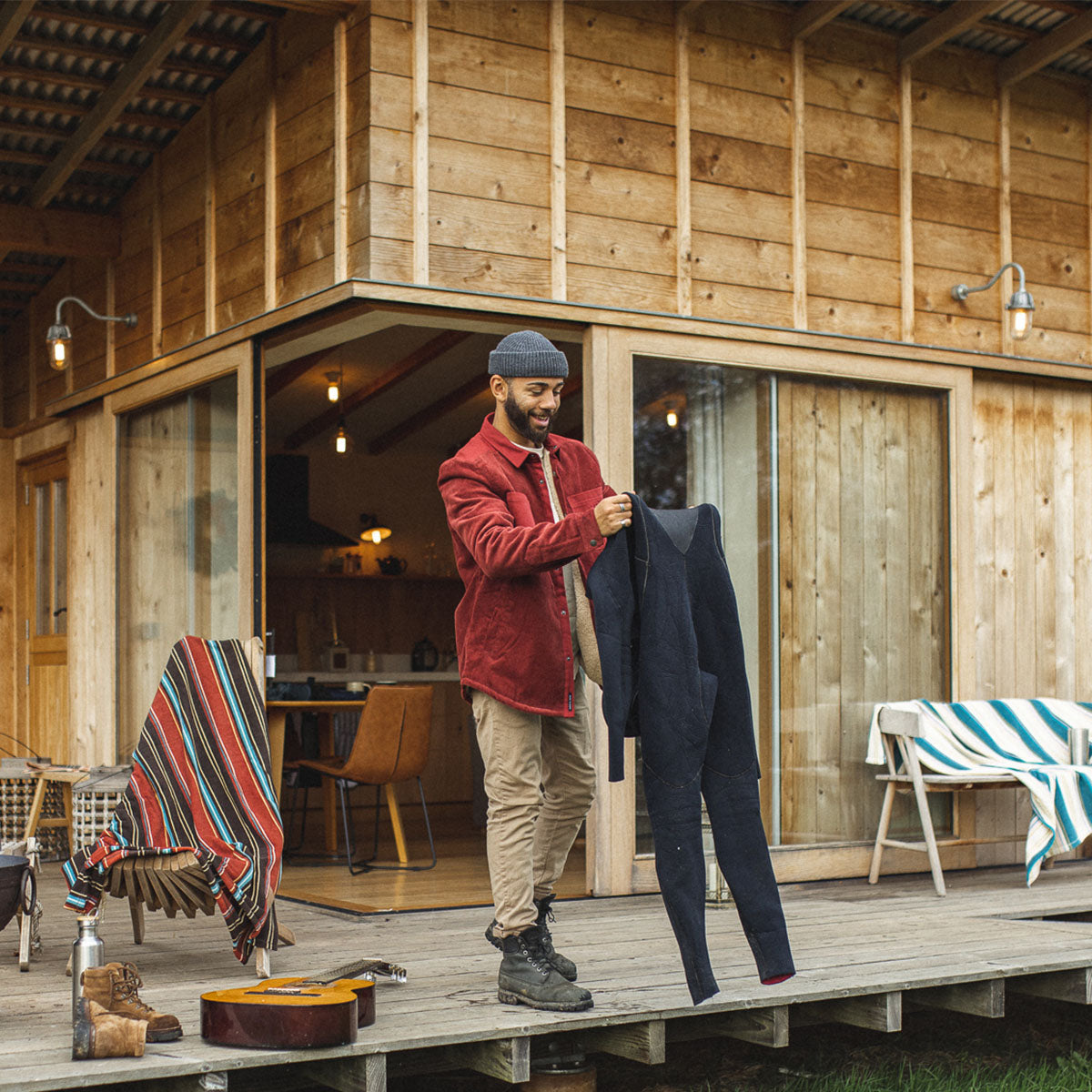 Kodiak Cord Shirt - Russet Brown