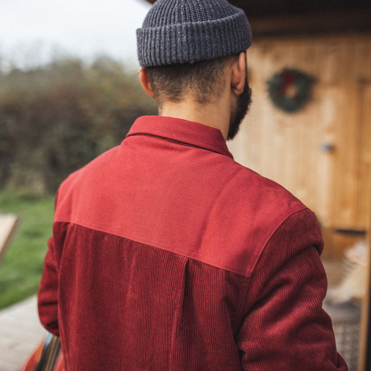 Kodiak Cord Shirt - Russet Brown