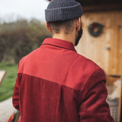 Kodiak Cord Shirt - Russet Brown