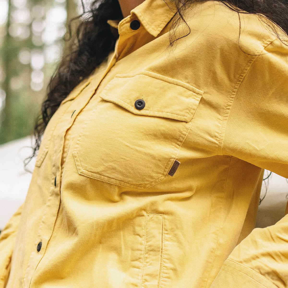 Ray Recycled Cord LS Shirt - Jojoba